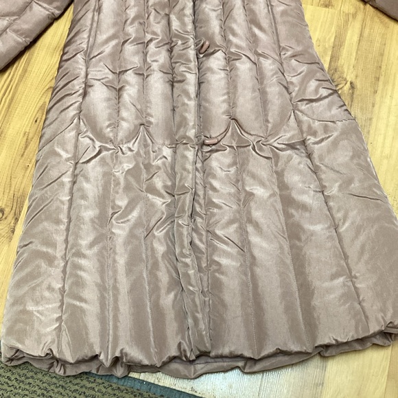 Gorgeous vintage full length down winter coat size M - Picture 4 of 4